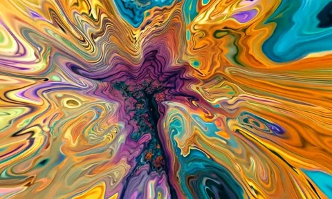 Abstract background Magic, , glowing fluid movement Stock Footage 302287936