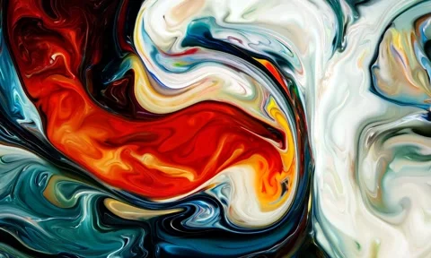 Abstract background Magic, , glowing fluid movement Stock Footage 302287990