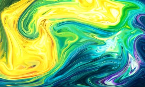 Abstract background Magic, , glowing fluid movement Stock Footage 302288255