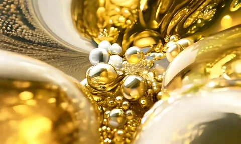 Abstract background Magic, , glowing fluid movement Stock Footage 302419726