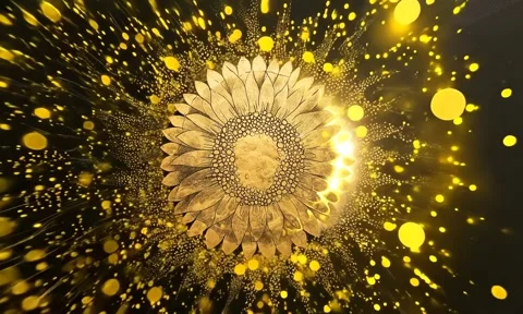 Abstract background Magic, , glowing fluid movement Stock Footage 302419813