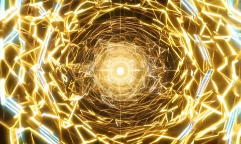 Abstract background Magic, , glowing fluid movement Stock Footage 302419820