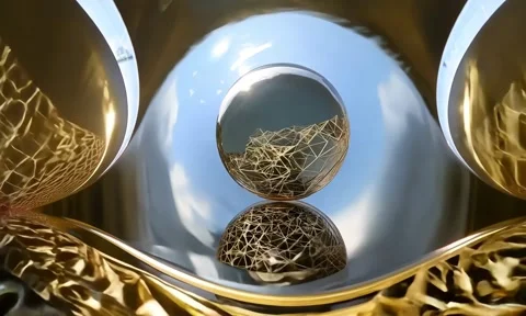 Abstract background Magic, , glowing fluid movement Stock Footage 302419823