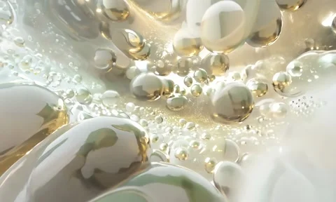 Abstract background Magic, , glowing fluid movement Stock Footage 302419850