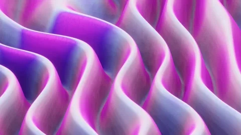 Abstract background magic organic blue pink hypnotic lines and waves Stock Footage 241509675