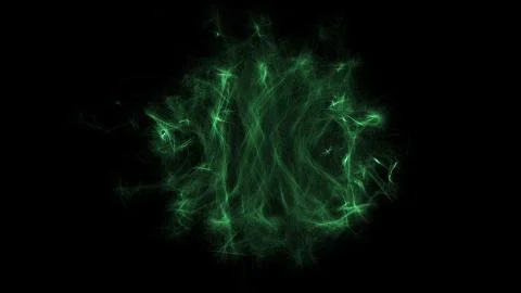 Abstract background with magic sphere. 3d rendering Stock Illustration