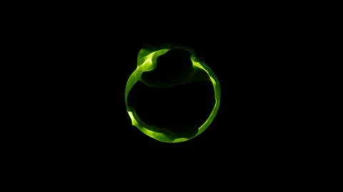 Abstract background with magic sphere Stock Illustration
