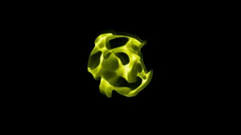 Abstract background with magic sphere Stock Illustration