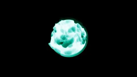 Abstract background with magic sphere Stock Illustration