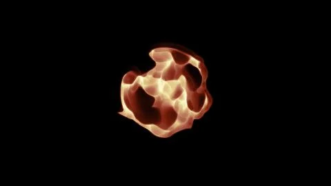 Abstract background with magic sphere Stock Illustration