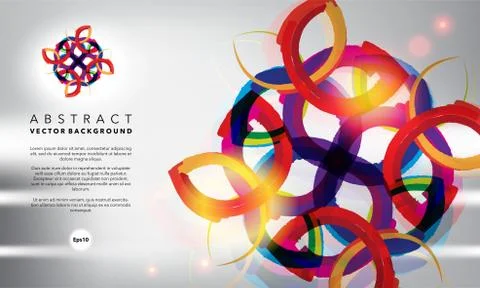 Abstract background. Mandala. Illustrazione stock