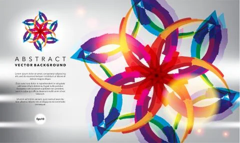 Abstract background. Mandala. Ilustración de archivo