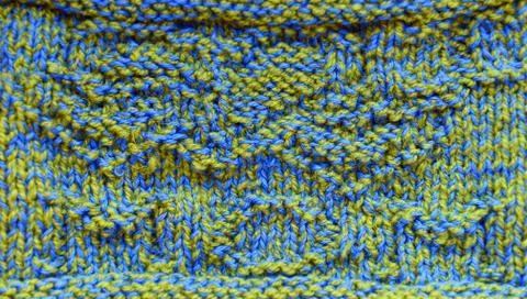 Abstract background. Manual knitting Stock Photos