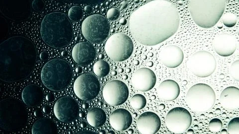 Abstract background of many bubbles Stock Photos
