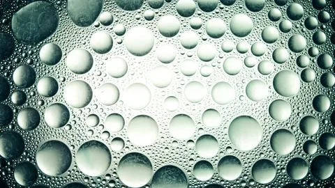 Abstract background of many bubbles Stock Photos