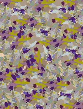 Abstract background with many colored spots, reminiscent of a summer meadow.. Stock Illustration