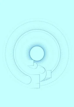 Abstract background of many elements for the design of websites, banners.3D. Stock Illustration