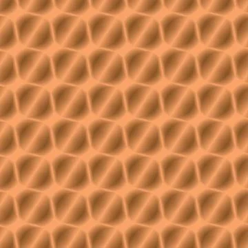 An abstract background of many elements with a yellow-brown gradient, creat.. Stock Illustration