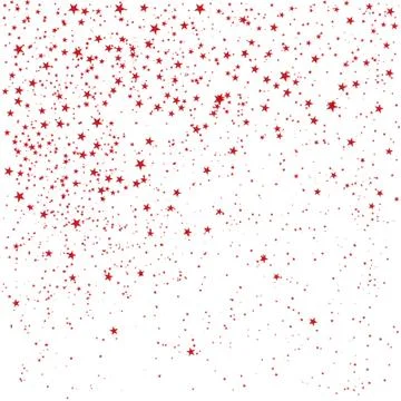 Abstract background with many falling tiny confetti pieces. vector background. Stock Illustration