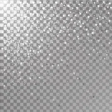 Abstract background with many falling tiny confetti pieces. vector background. Stock Illustration