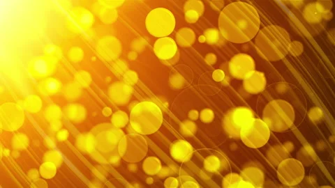 Abstract background with many of gold transparent particles and lights. Computer Stock Footage 150669700
