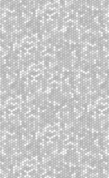 Abstract background with many small hexagons - illustration Stock Illustration