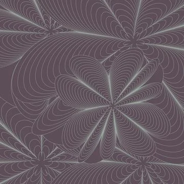 Abstract background of many thin curved lines.3d. 스톡 일러스트