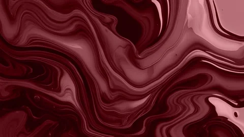Abstract background of marble melting and moving in waves in shiny pale red  Stock Footage 313039752