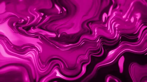 Abstract background of marble melting and moving in waves of bright purple g Видео 313039796