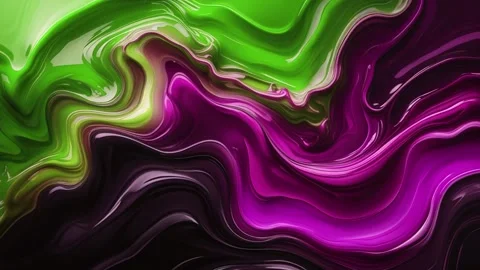 Abstract background of marble melting and moving in waves of purple mixed wi Видео 313039996