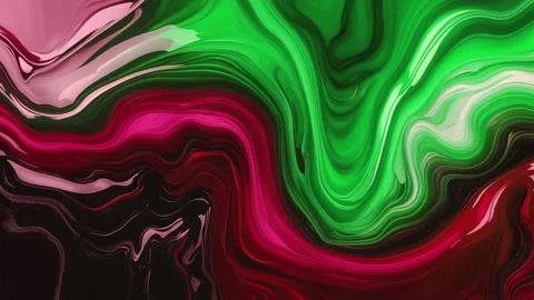 Abstract background of marble melting and moving in waves of red mixed with  Видео 313040065