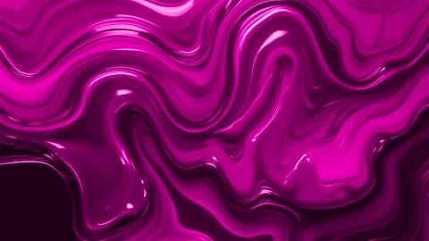 Abstract background of marble melting and moving in waves of shiny pink grad Видео 313040133