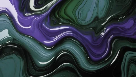 Abstract background of marble melting and moving in wavy gradients of shiny  Видео 313040534