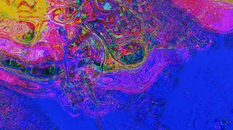 Abstract Background With Marble Pattern Watercolor And Ink Paint Stock Illustration