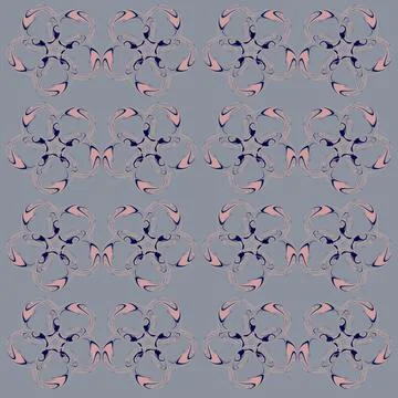 Abstract background of a mass of figures of different transparency .3d Stockillustratie