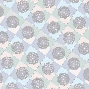 Abstract background of a mass of rectangles of different transparency .3d. イラスト素材