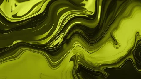 Abstract background of melted and wavy marble with flowing light green color Stock Footage 313040687