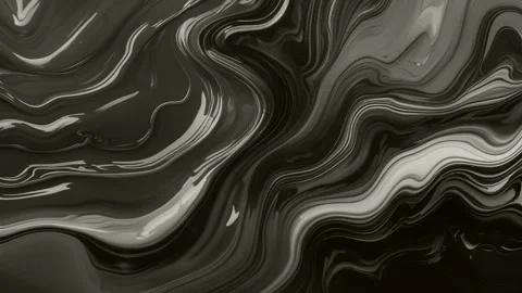 Abstract background of melted and wavy marble with black asphalt color glist Stock Footage 313040688