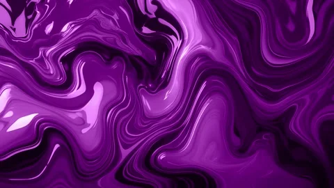 Abstract background of melting and undulating marble with bright purple shim Vidéo 313040764