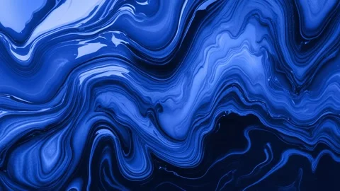 Abstract background of melting marble and undulating currents with deep sea  Stock Footage 313040856