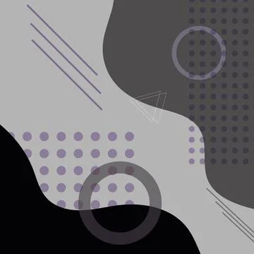 Abstract background in memphis style. Vector illustration. Children s drawing Stock Illustration