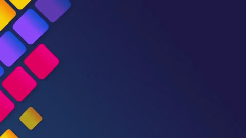 Abstract background with mesh of squares. Mosaic. Geometric template. seamless Stock Footage 130786594