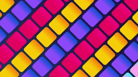 Abstract background with mesh of squares. Mosaic. Geometric template. seamless Stock Footage 131138957