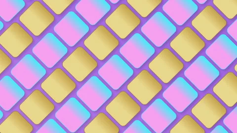 Abstract background with mesh of squares. Mosaic. Geometric template. seamless Stock Footage 131139006
