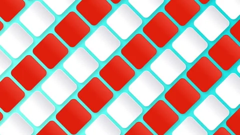 Abstract background with mesh of squares. Mosaic. Geometric template. seamless Stock Footage 131139330