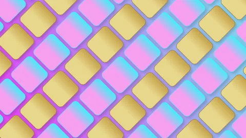Abstract background with mesh of squares. Mosaic. Geometric template. seamless Stock Footage 131139613