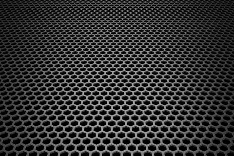 Abstract background of metal. 3D rendering. Stock Illustration