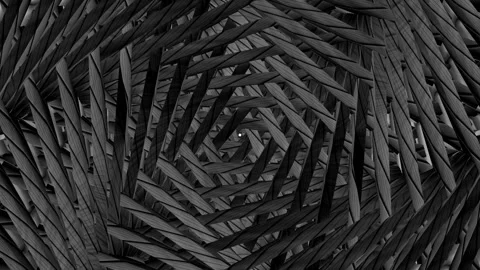 Abstract background with metal geometry lines Stock Footage 240293306