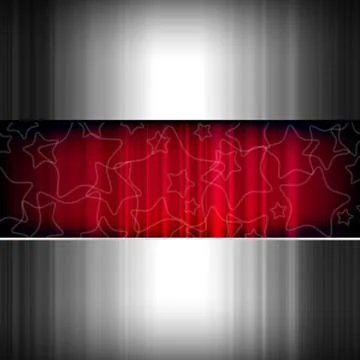 Abstract background, metallic and red, vector. Stock Illustration