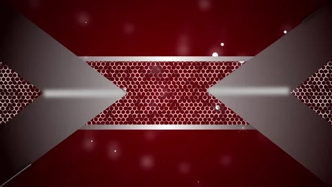 Abstract background with metallic arrow shapes honeycomb texture light glow.. Stock Footage 336757241